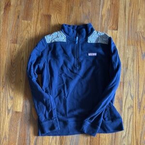 Women’s  Navy Blue Half-Zip Sweater